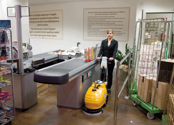 Baby E - Scheuersaugautomat mit Netzkabel