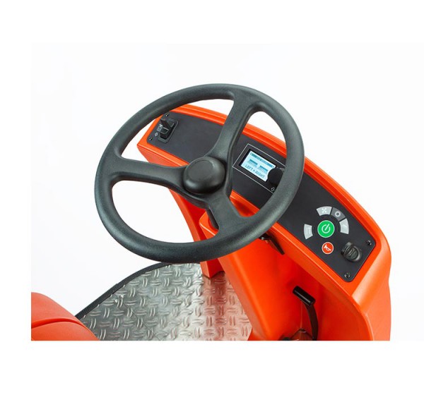 TT 1110 inkl. Batterien, Ladegerät & 2 Seitenbesen